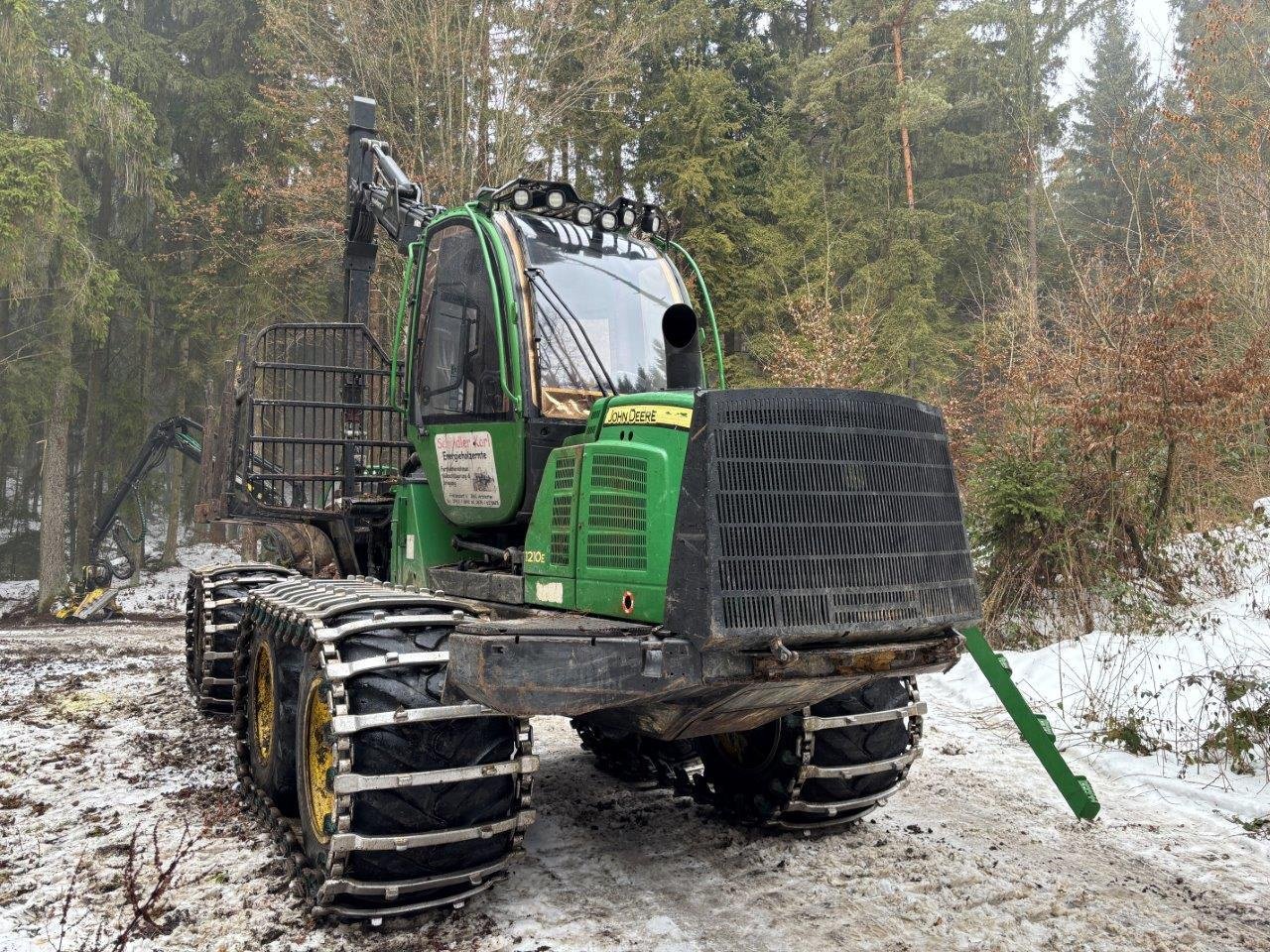 Rückezug tip John Deere 1210 E, Gebrauchtmaschine in Judenburg (Poză 9)