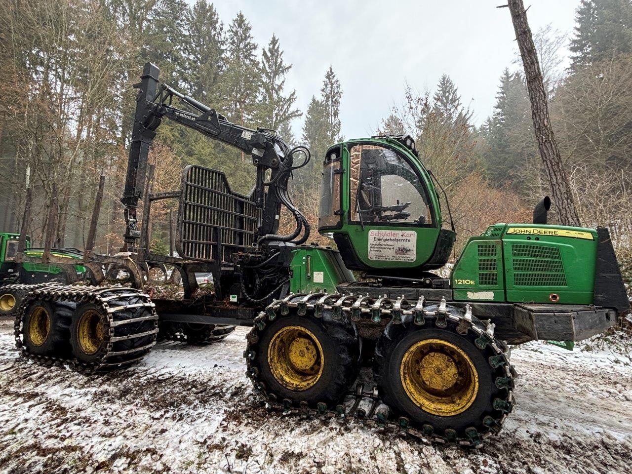 Rückezug tip John Deere 1210 E, Gebrauchtmaschine in Judenburg (Poză 10)