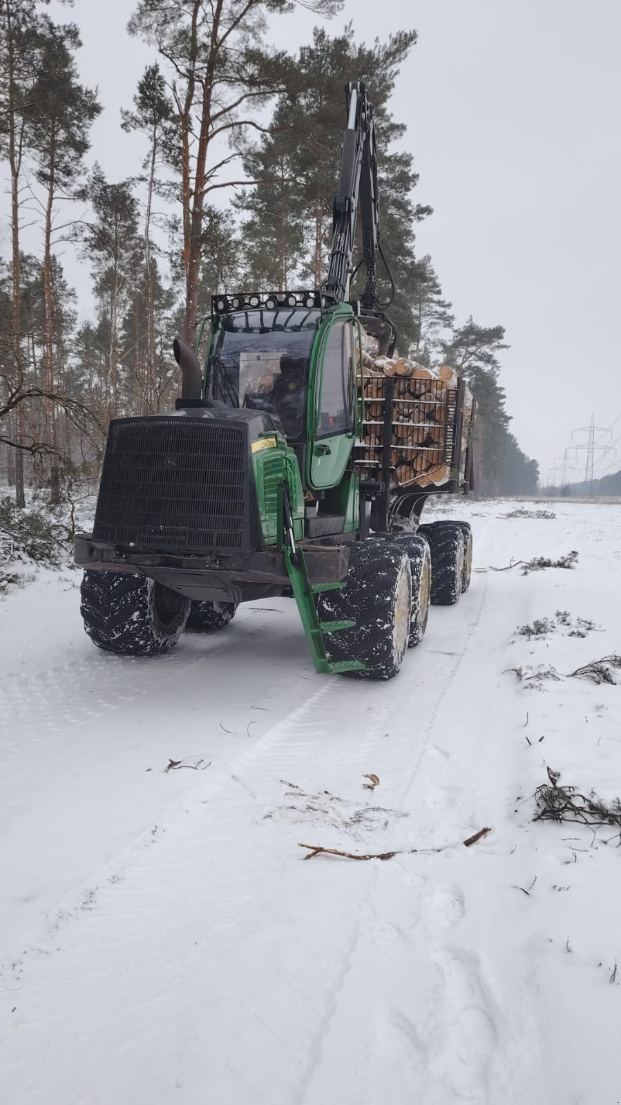 Rückezug typu John Deere 1510 E, Gebrauchtmaschine w Bogen                          (Zdjęcie 1)