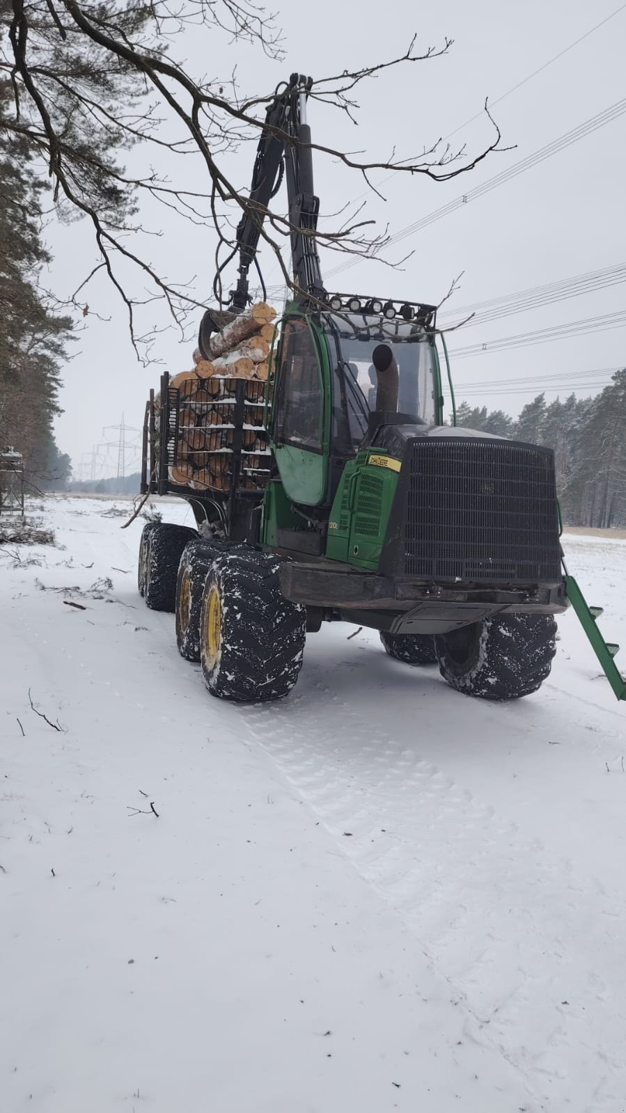 Rückezug typu John Deere 1510 E, Gebrauchtmaschine w Bogen                          (Zdjęcie 2)