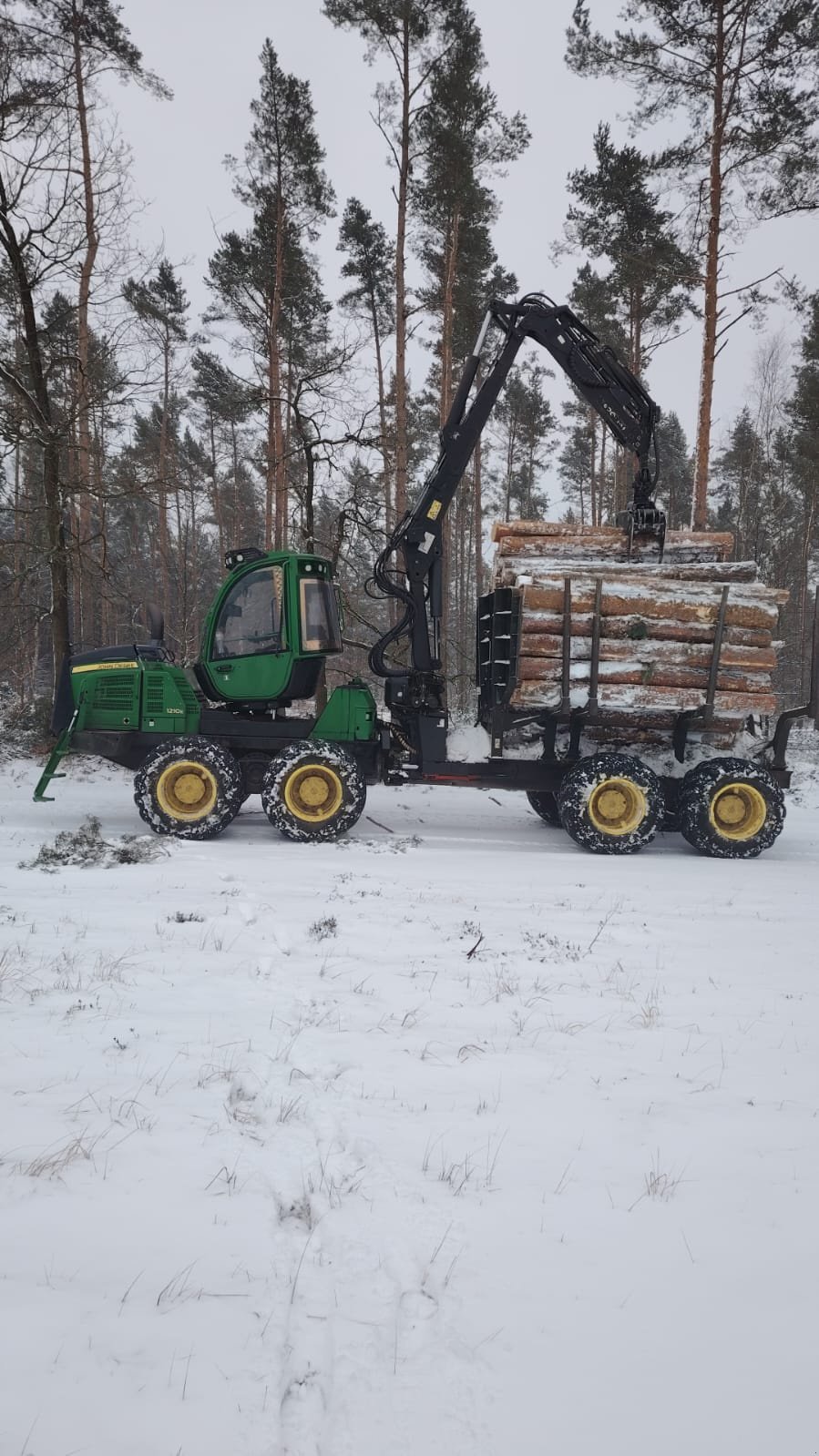 Rückezug typu John Deere 1510 E, Gebrauchtmaschine w Bogen                          (Zdjęcie 4)