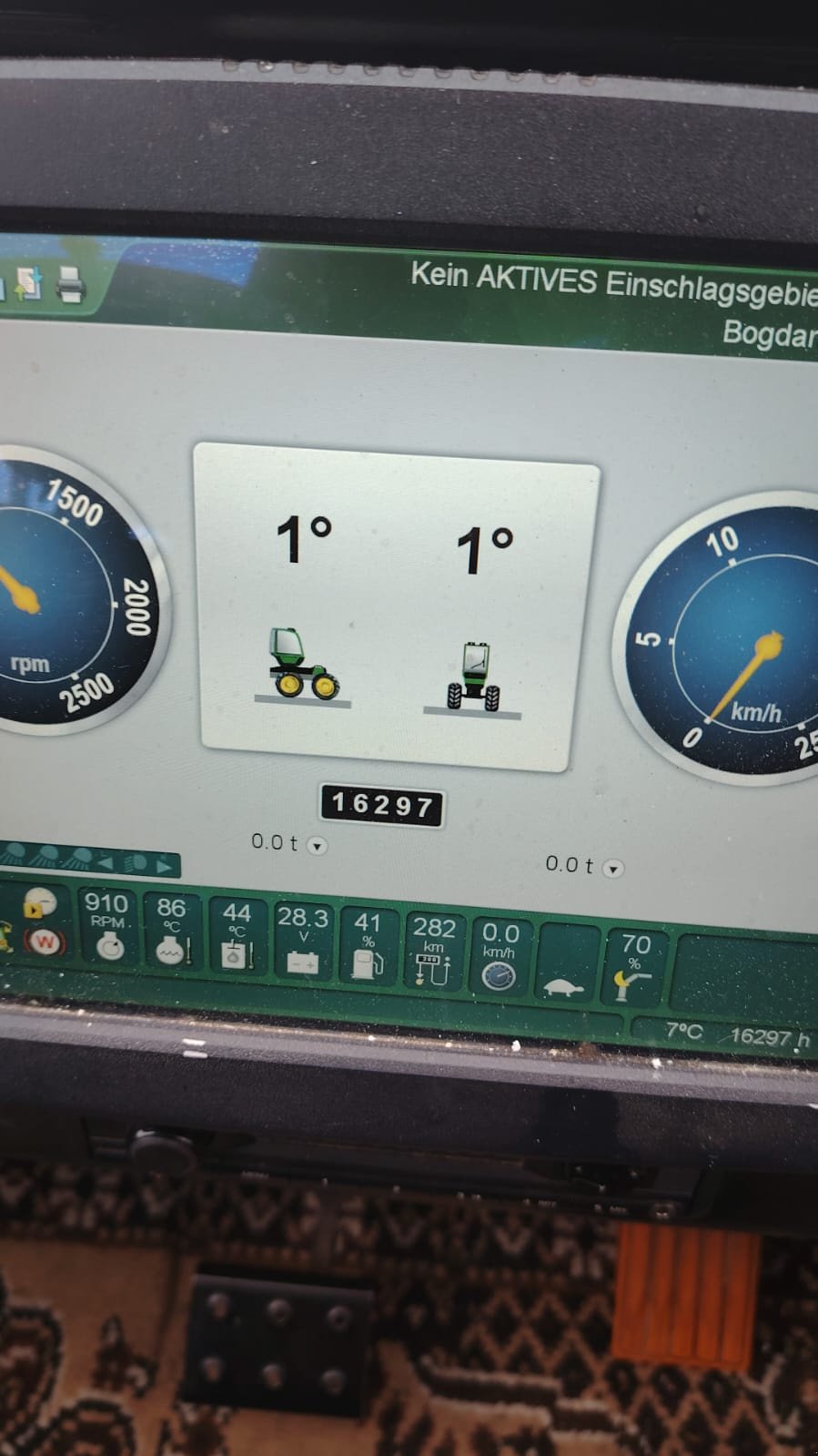Rückezug typu John Deere 1510 E, Gebrauchtmaschine w Bogen                          (Zdjęcie 5)