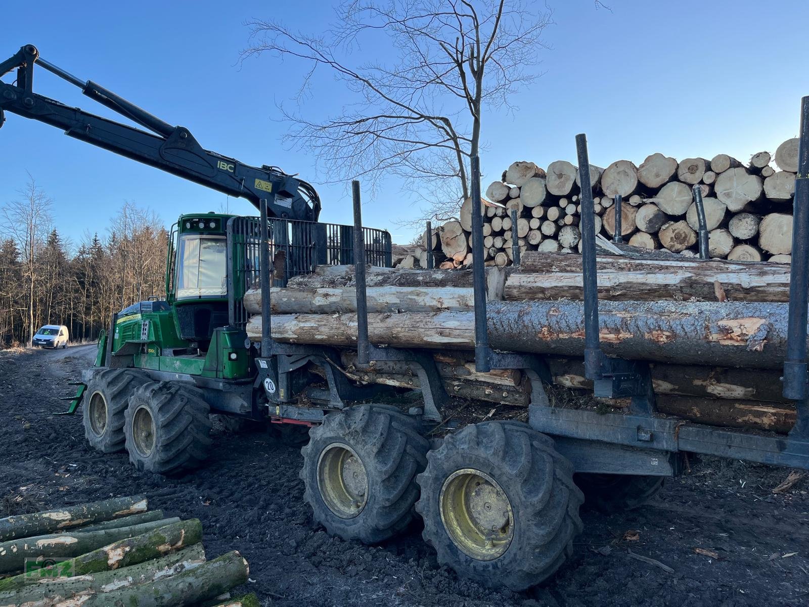 Rückezug του τύπου John Deere 1510 G, Gebrauchtmaschine σε Leinburg (Φωτογραφία 2)