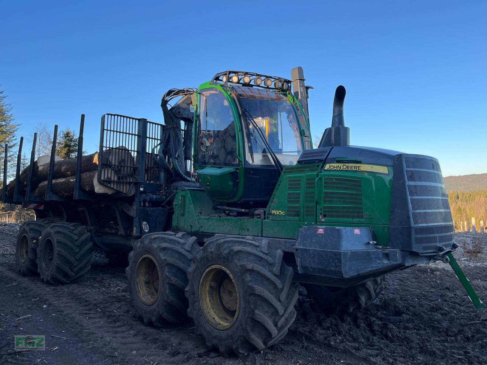 Rückezug του τύπου John Deere 1510 G, Gebrauchtmaschine σε Leinburg (Φωτογραφία 3)