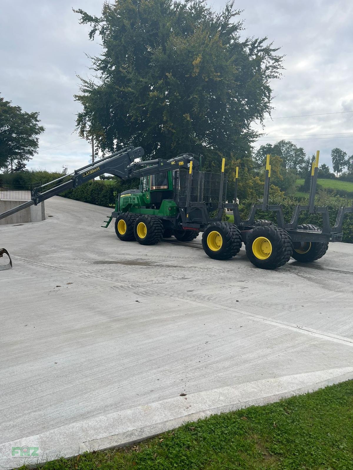 Rückezug of the type John Deere 1510 G, Gebrauchtmaschine in Leinburg (Picture 7)