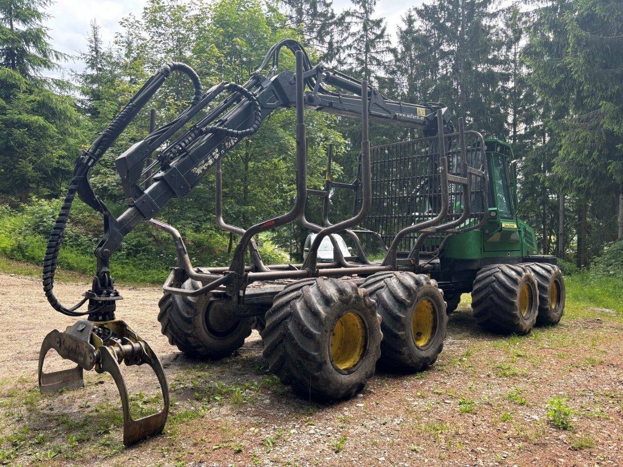 Rückezug του τύπου John Deere 810 D, Gebrauchtmaschine σε Judenburg (Φωτογραφία 4)