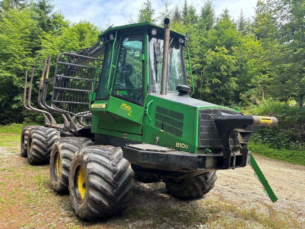 Rückezug του τύπου John Deere 810 D, Gebrauchtmaschine σε Judenburg (Φωτογραφία 7)