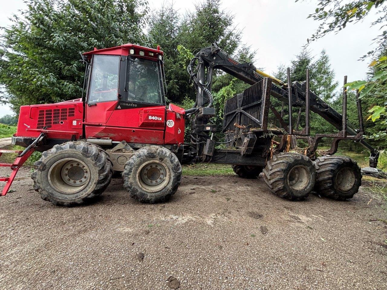 Rückezug от тип Komatsu 840 TX, Gebrauchtmaschine в Judenburg (Снимка 2)