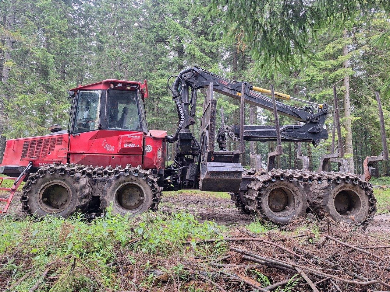 Rückezug типа Komatsu 840.4, Gebrauchtmaschine в Judenburg (Фотография 1)