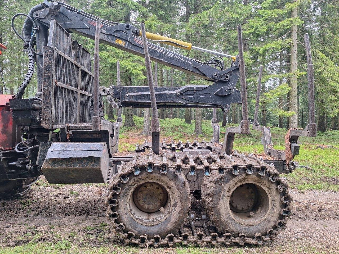 Rückezug типа Komatsu 840.4, Gebrauchtmaschine в Judenburg (Фотография 7)