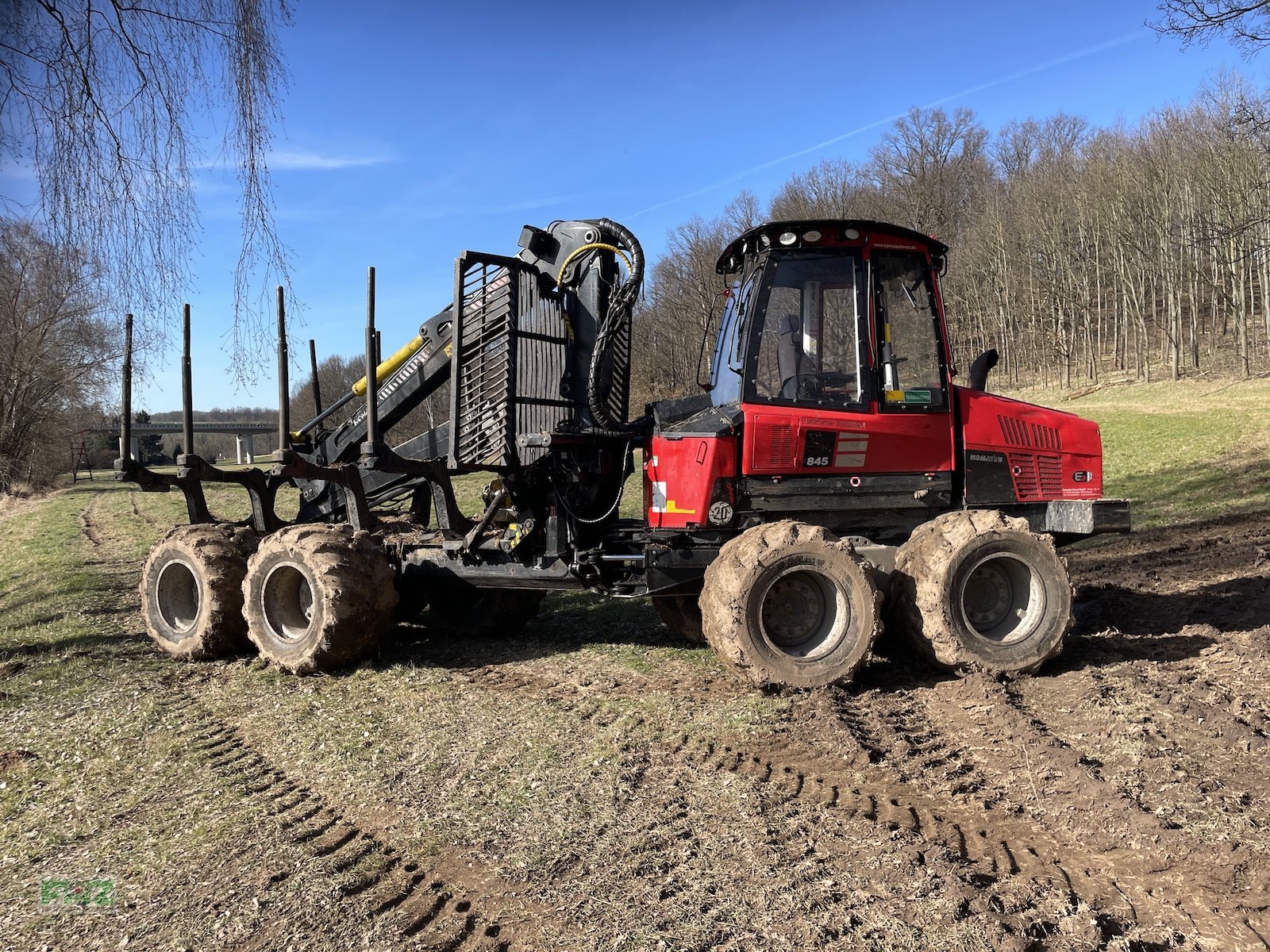 Rückezug typu Komatsu 845, Gebrauchtmaschine v Leinburg (Obrázek 3)
