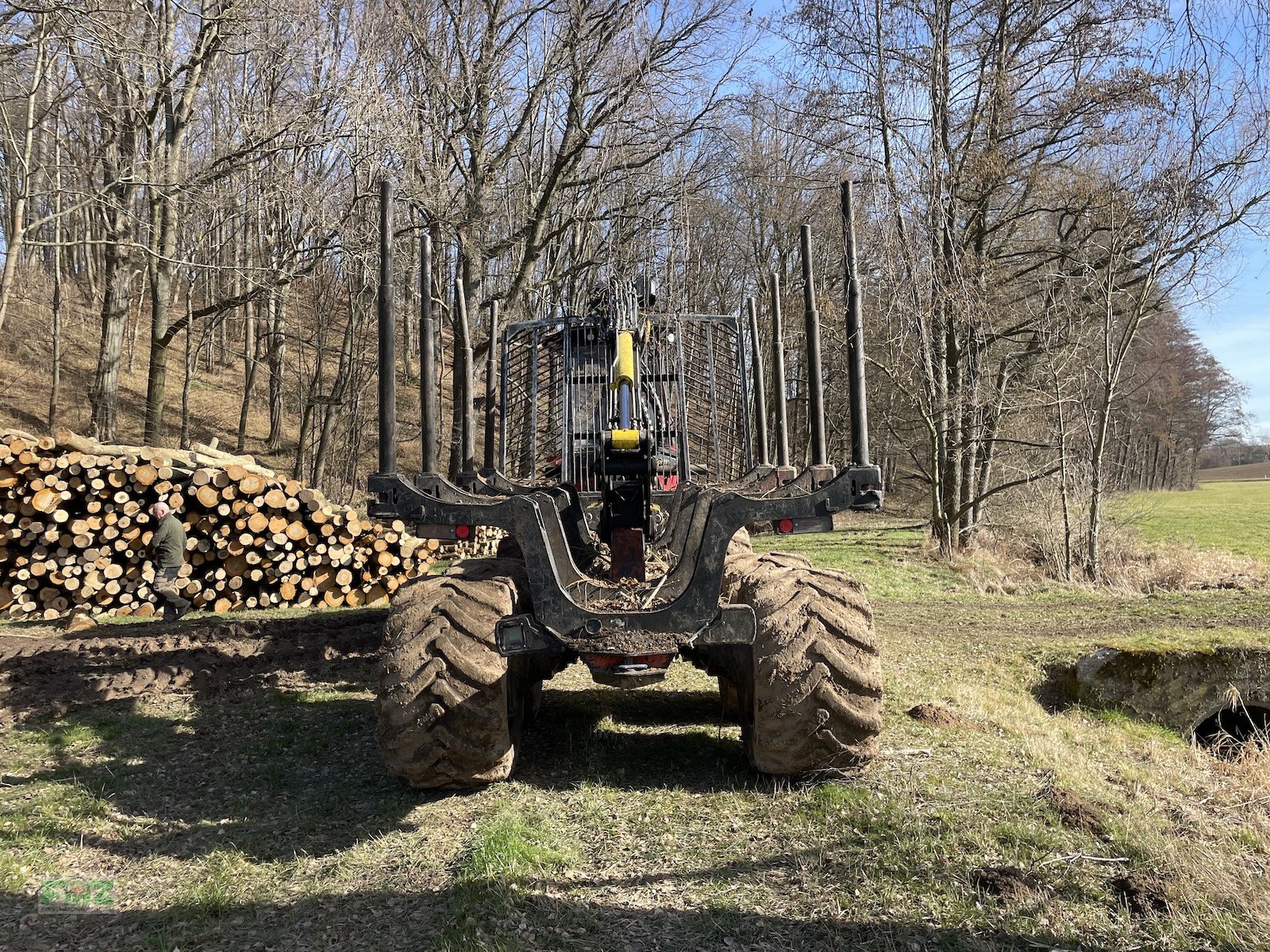 Rückezug typu Komatsu 845, Gebrauchtmaschine v Leinburg (Obrázek 7)