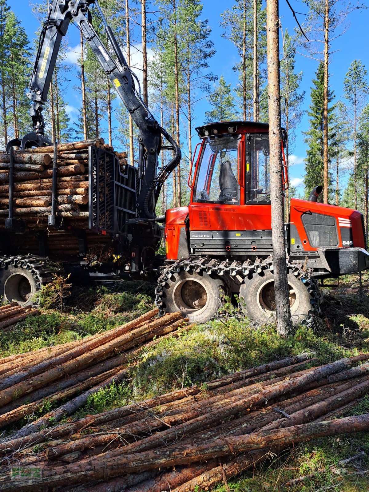 Rückezug typu Komatsu 845, Gebrauchtmaschine w Leinburg (Zdjęcie 3)