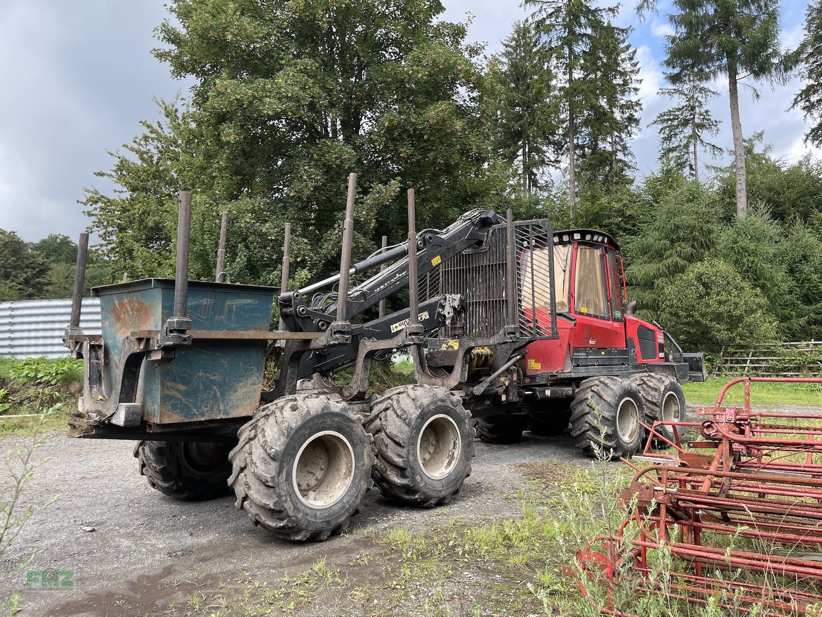 Rückezug of the type Komatsu 855, Gebrauchtmaschine in Leinburg (Picture 6)
