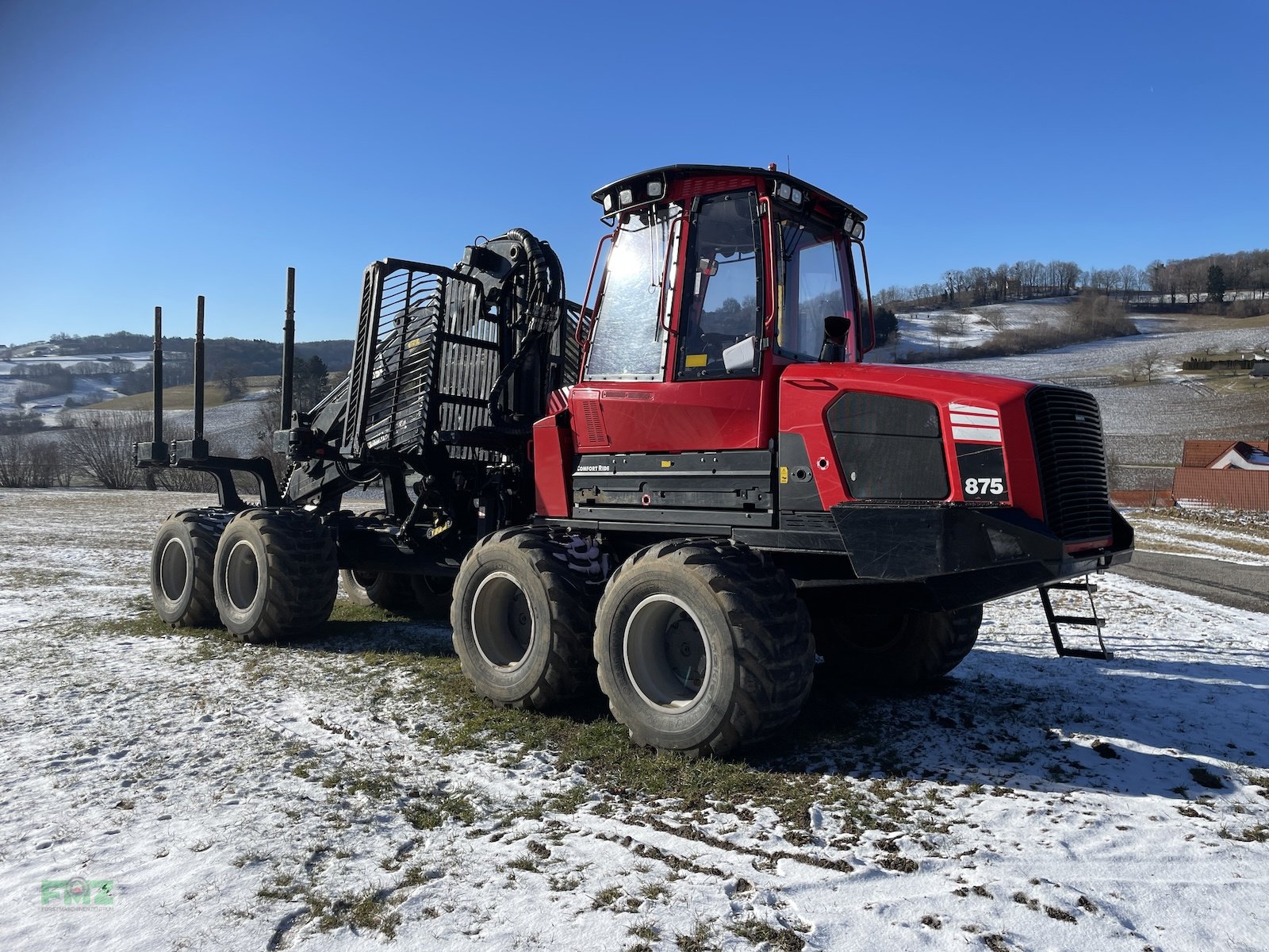 Rückezug типа Komatsu 875, Gebrauchtmaschine в Leinburg (Фотография 1)