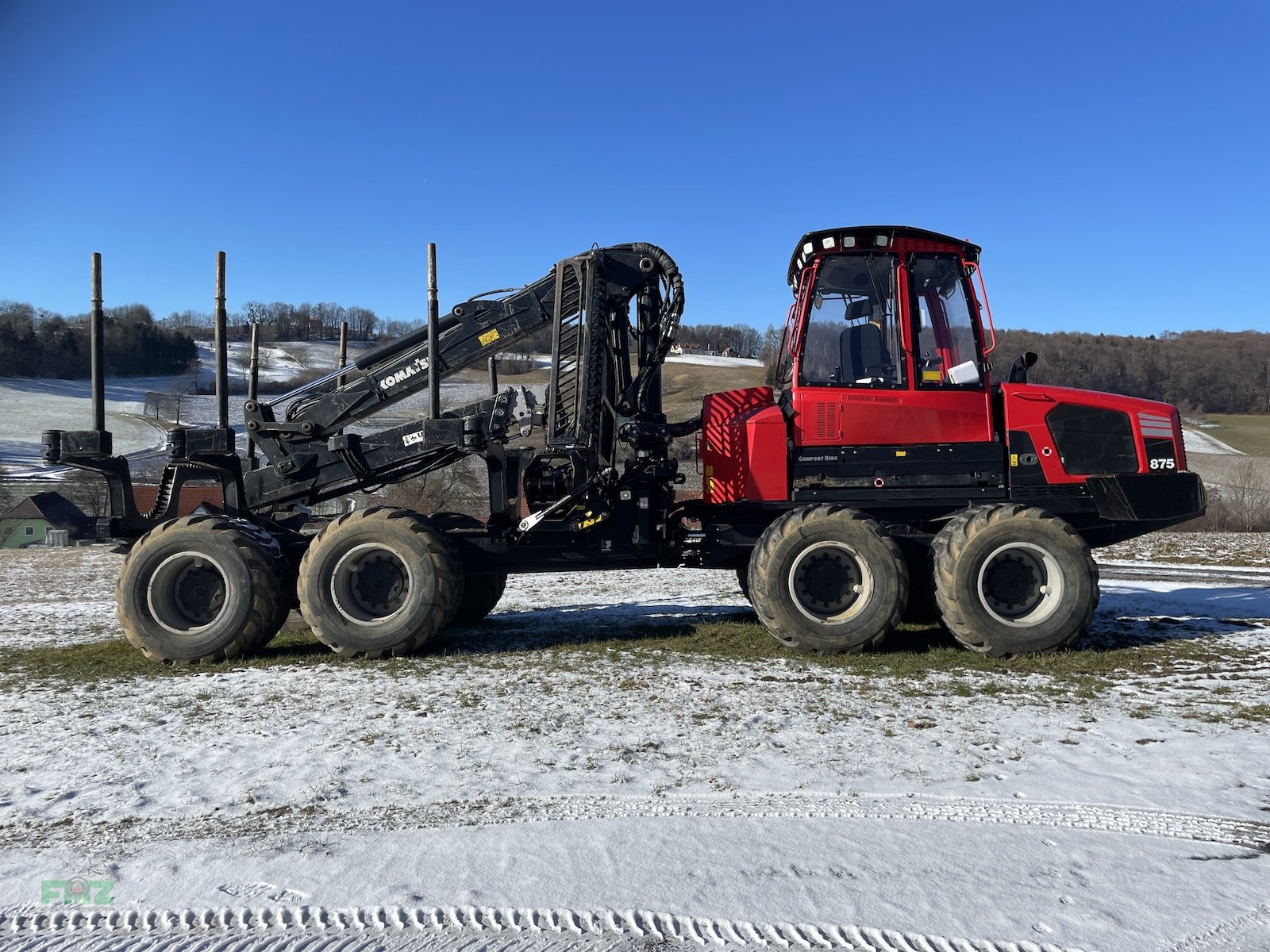 Rückezug typu Komatsu 875, Gebrauchtmaschine w Leinburg (Zdjęcie 2)