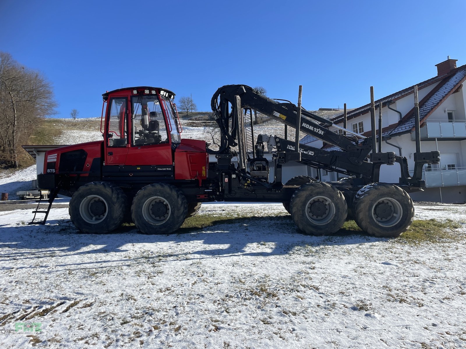 Rückezug typu Komatsu 875, Gebrauchtmaschine w Leinburg (Zdjęcie 3)