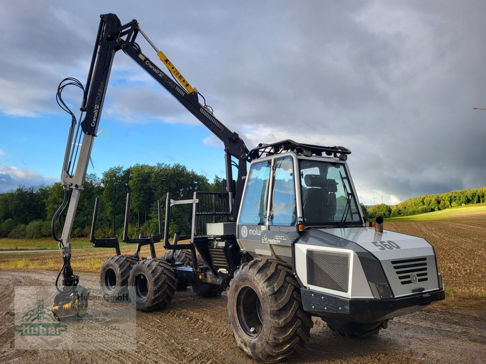 Rückezug типа Malwa 560.4F, Gebrauchtmaschine в Pfaffenhausen (Фотография 1)