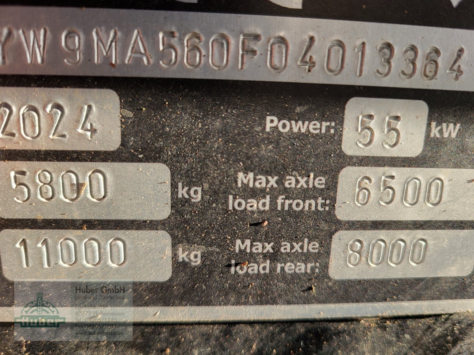 Rückezug типа Malwa 560.4F, Gebrauchtmaschine в Pfaffenhausen (Фотография 8)