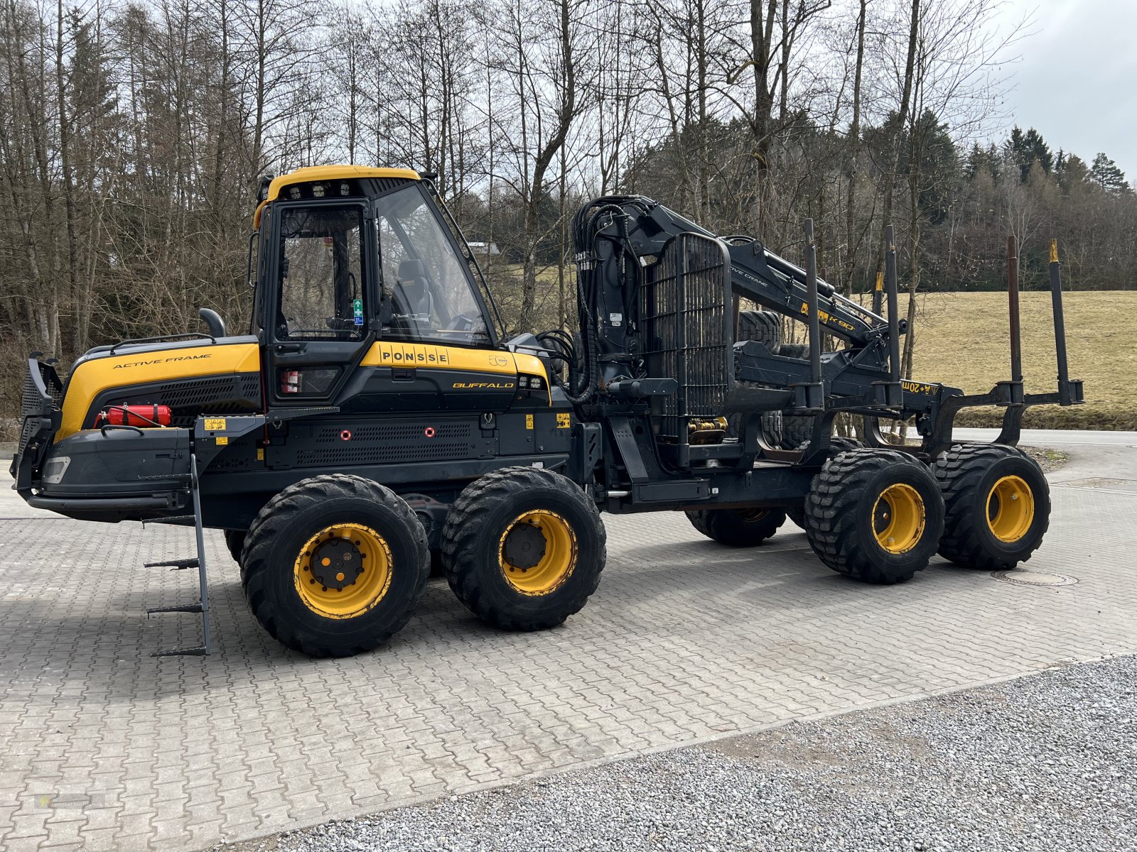 Rückezug des Typs Ponsse Buffalo, Gebrauchtmaschine in Windberg (Bild 2)