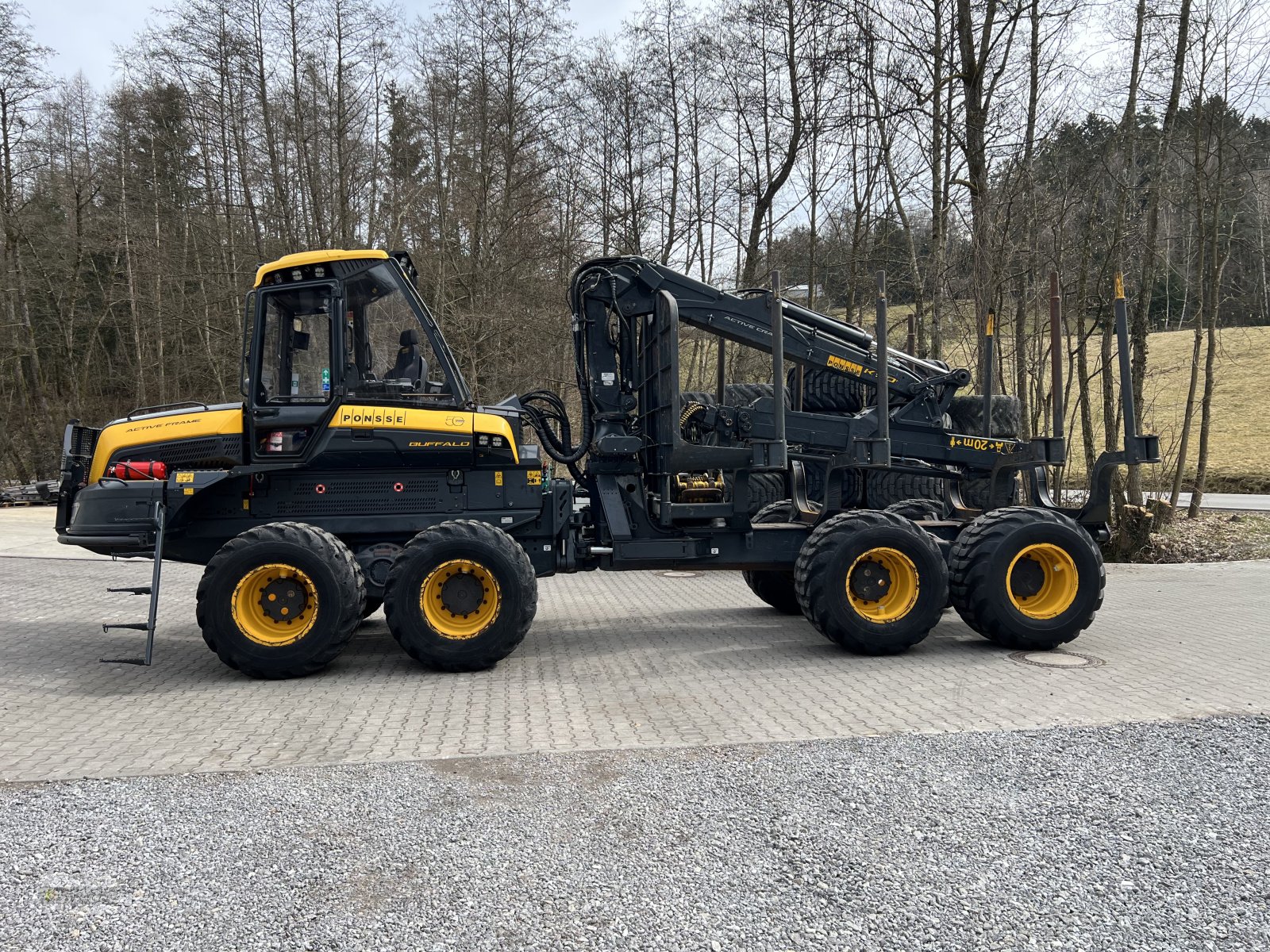 Rückezug des Typs Ponsse Buffalo, Gebrauchtmaschine in Windberg (Bild 3)