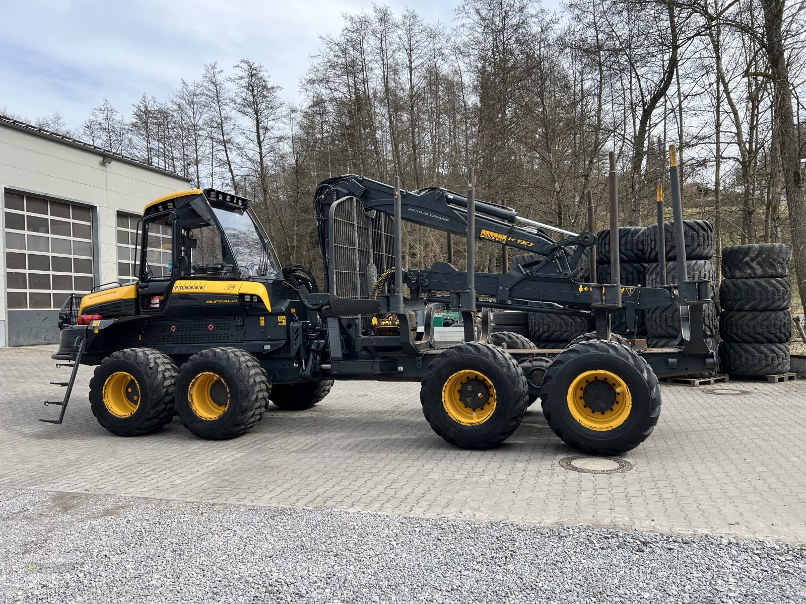 Rückezug des Typs Ponsse Buffalo, Gebrauchtmaschine in Windberg (Bild 4)