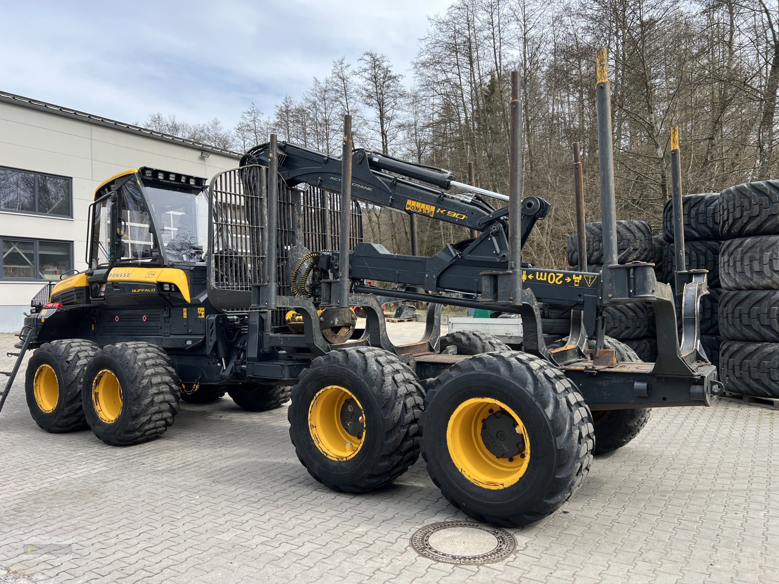 Rückezug des Typs Ponsse Buffalo, Gebrauchtmaschine in Windberg (Bild 5)