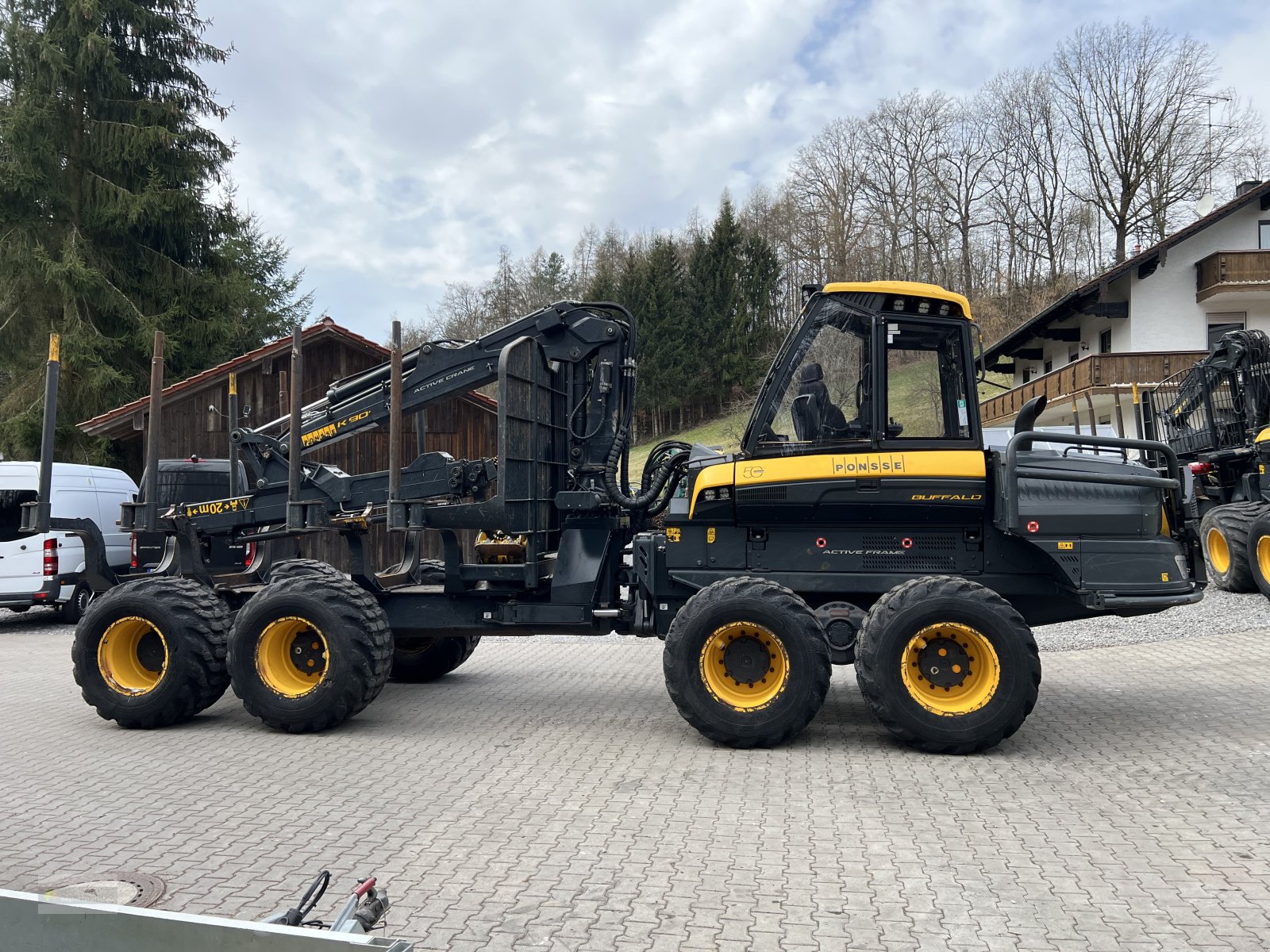 Rückezug des Typs Ponsse Buffalo, Gebrauchtmaschine in Windberg (Bild 12)