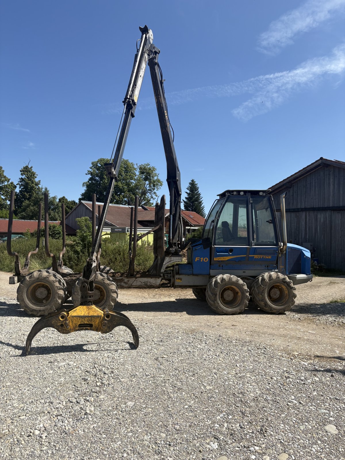 Rückezug tip Rottne F10, Gebrauchtmaschine in Holzkirchen (Poză 1)