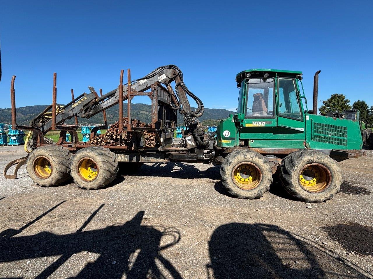 Rückezug tipa Timberjack 1410 D, Gebrauchtmaschine u Judenburg (Slika 3)