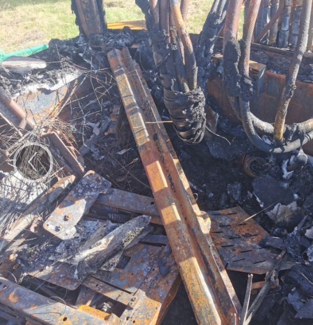 Rückezug des Typs Timberjack 810B Brandschaden, Gebrauchtmaschine in Palling (Bild 8)