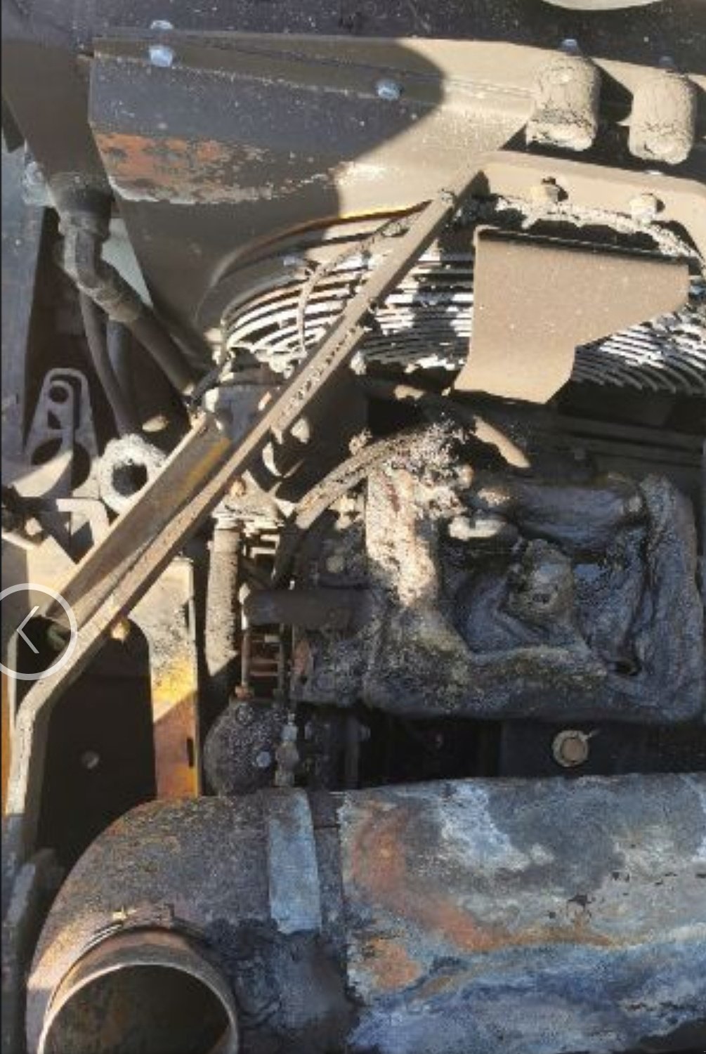 Rückezug des Typs Timberjack 810B Brandschaden, Gebrauchtmaschine in Palling (Bild 11)