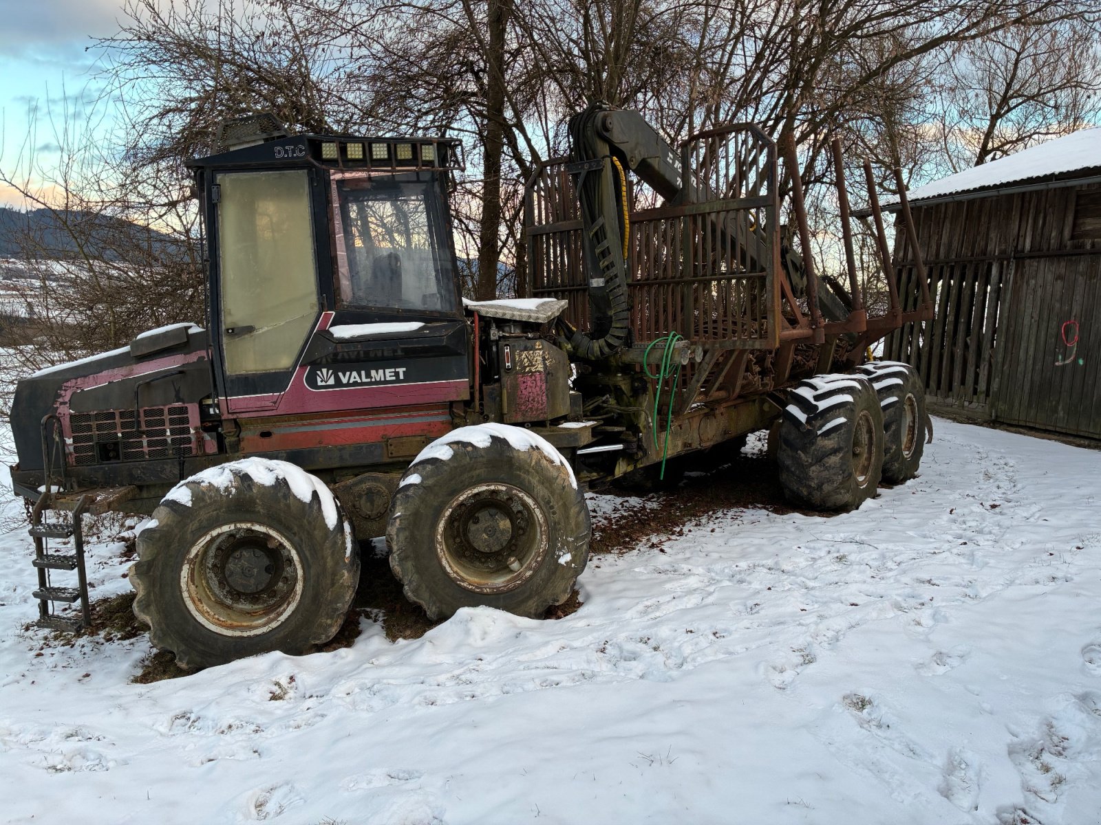 Rückezug a típus Valmet 840, Gebrauchtmaschine ekkor: Kollnburg (Kép 1)