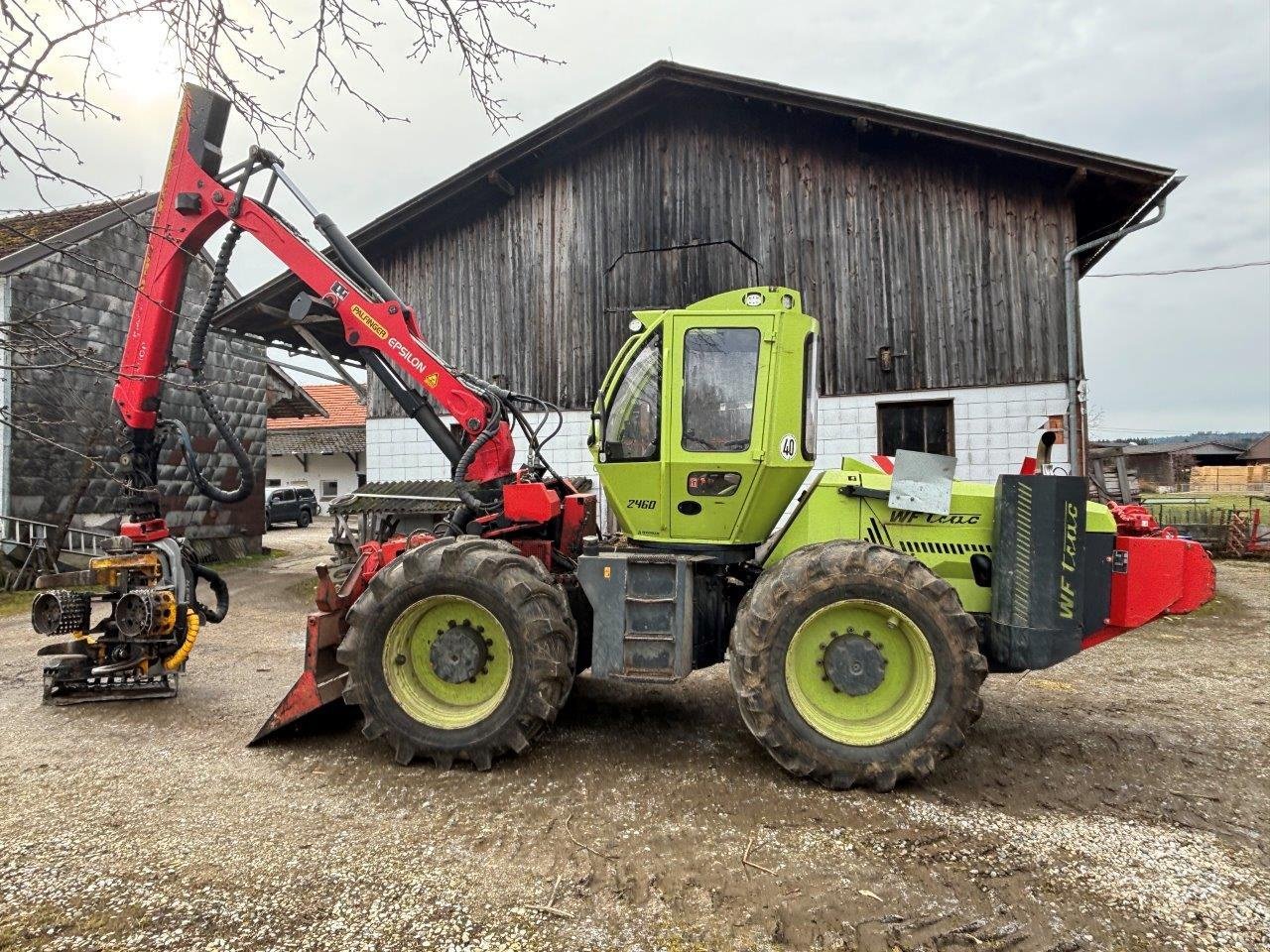 Rückezug a típus Werner WF-trac 2460, Gebrauchtmaschine ekkor: Judenburg (Kép 1)