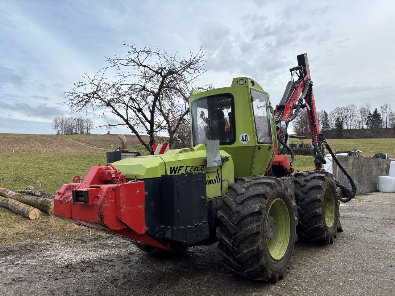 Rückezug a típus Werner WF-trac 2460, Gebrauchtmaschine ekkor: Judenburg (Kép 7)