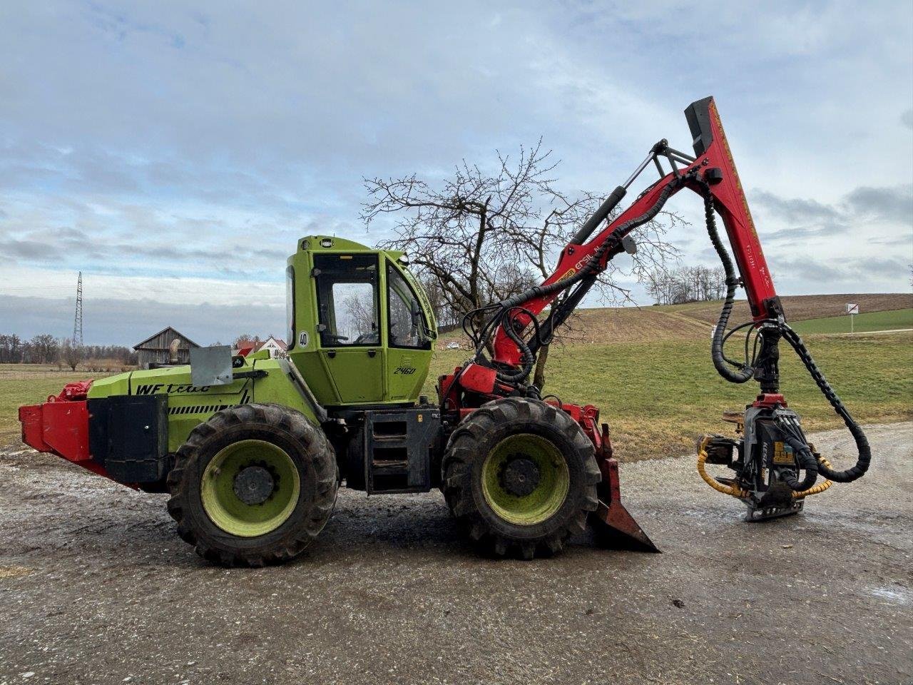 Rückezug a típus Werner WF-trac 2460, Gebrauchtmaschine ekkor: Judenburg (Kép 8)