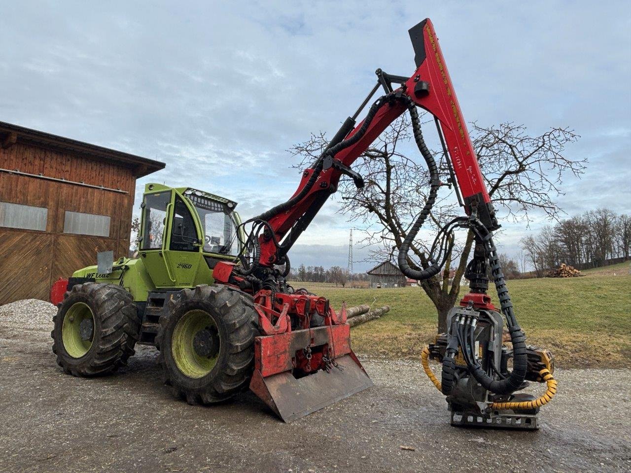Rückezug a típus Werner WF-trac 2460, Gebrauchtmaschine ekkor: Judenburg (Kép 9)