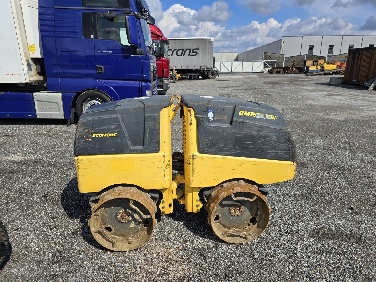 Rüttelplatte des Typs Bomag BMP8500, Gebrauchtmaschine in Gabersdorf (Bild 11)