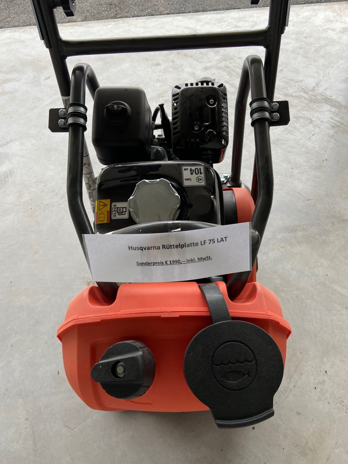 Rüttelplatte tipa Husqvarna HUSQVARNA LF 75 LAT Rüttelplatte mit 420 mm Plat, Neumaschine u Göpfritz (Slika 4)