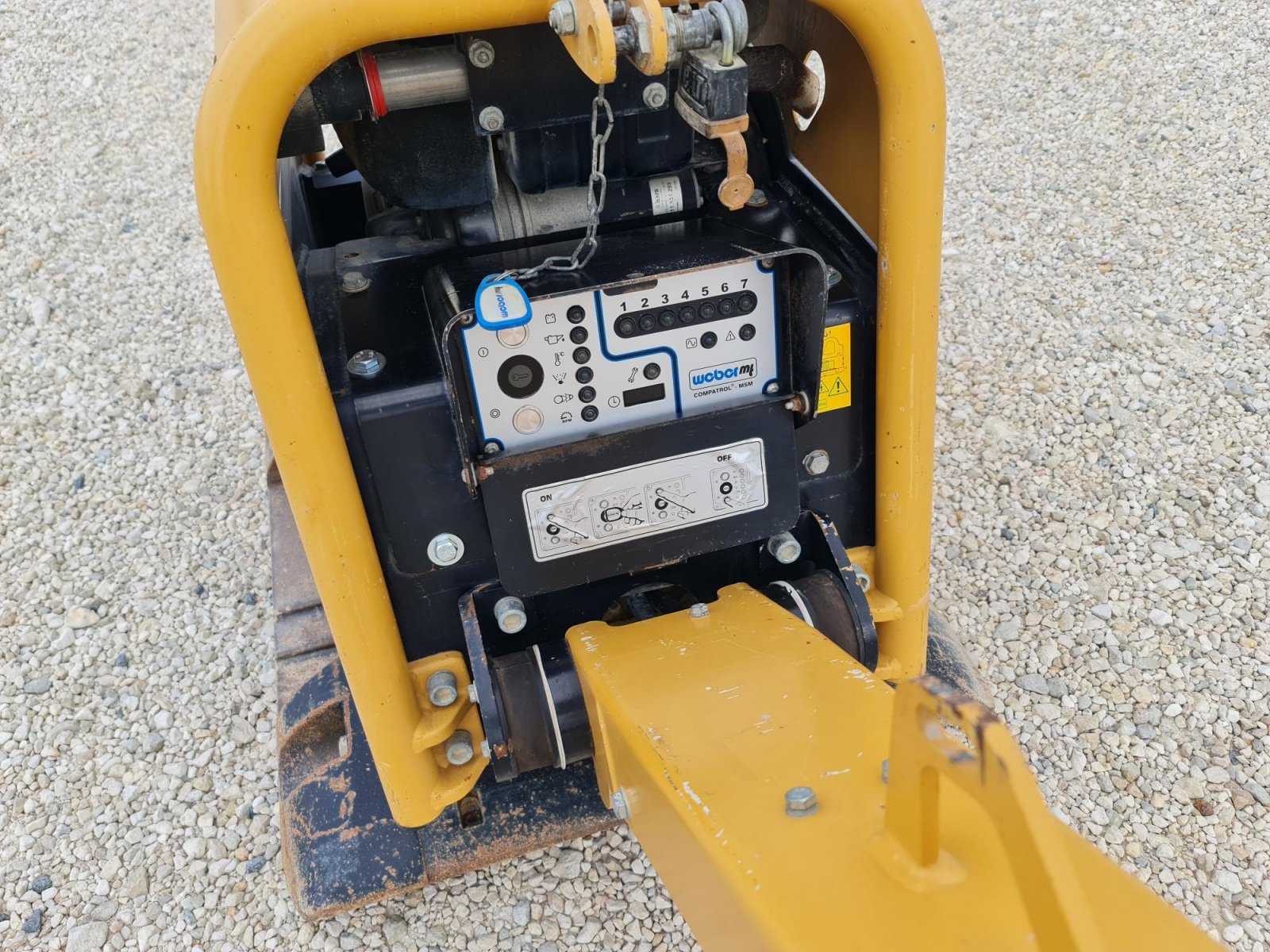 Rüttelplatte tipa Weber MT CR 7 Rüttelplatte 500 kg mit Compatrol und MSM, Gebrauchtmaschine u Großschönbrunn (Slika 2)