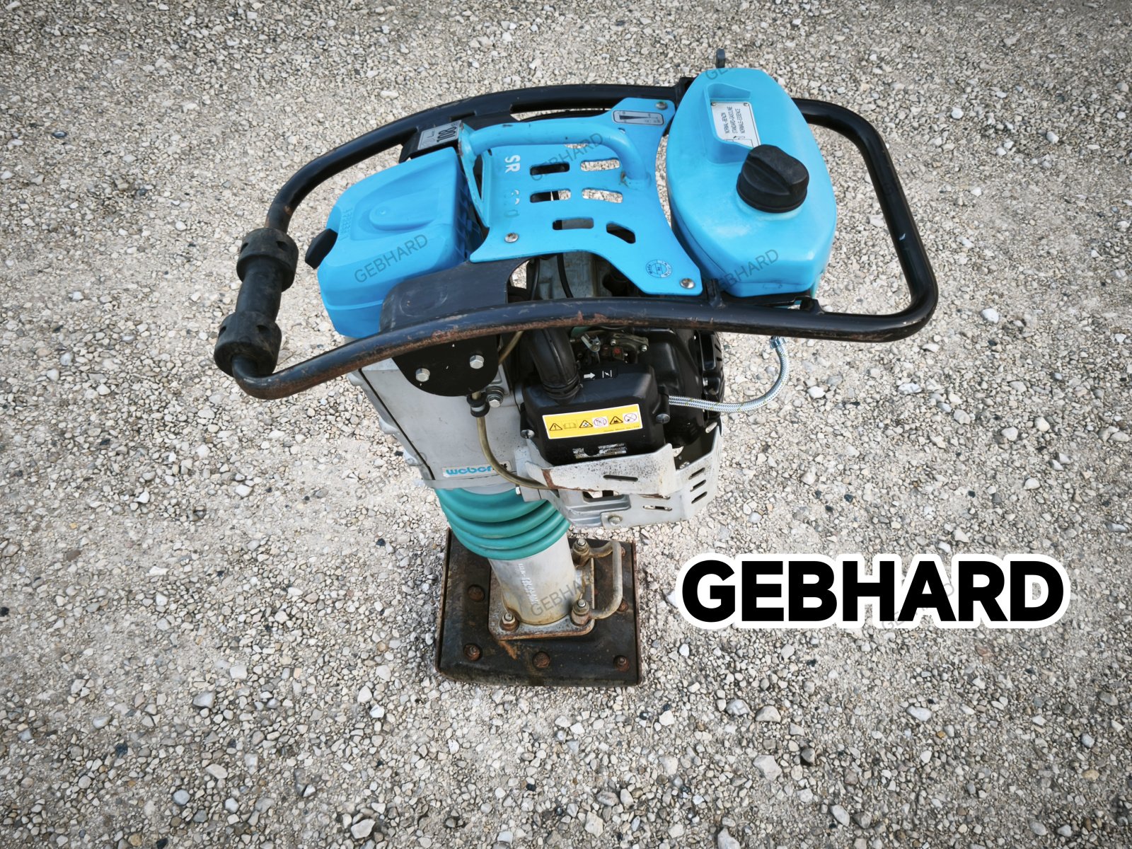 Rüttelplatte tipa Weber SRV 620 STAMPFER WACKERSTAMPFER, Gebrauchtmaschine u Großschönbrunn (Slika 4)