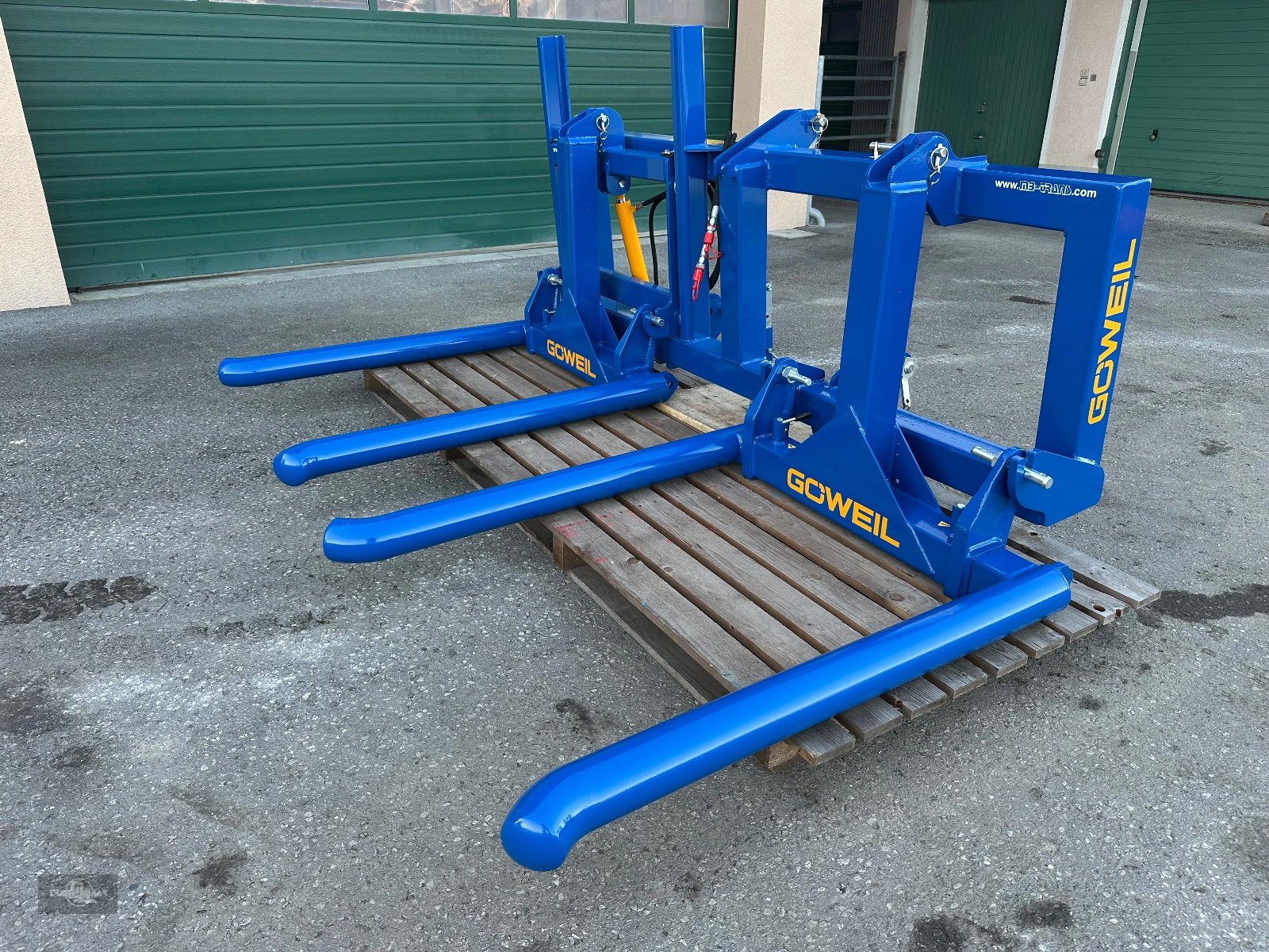 Rundballengabel от тип Göweil DTR Doppeltransportrahmen mit Einzelgabeln Ballentransportgabel, Neumaschine в Rankweil (Снимка 1)