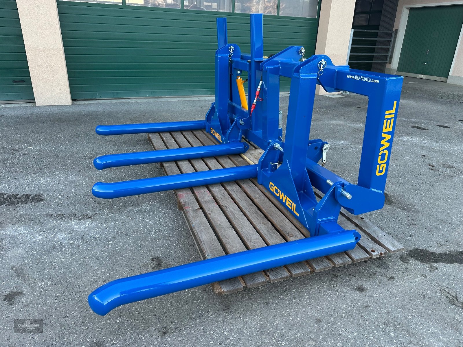 Rundballengabel от тип Göweil DTR Doppeltransportrahmen mit Einzelgabeln Ballentransportgabel, Neumaschine в Rankweil (Снимка 4)