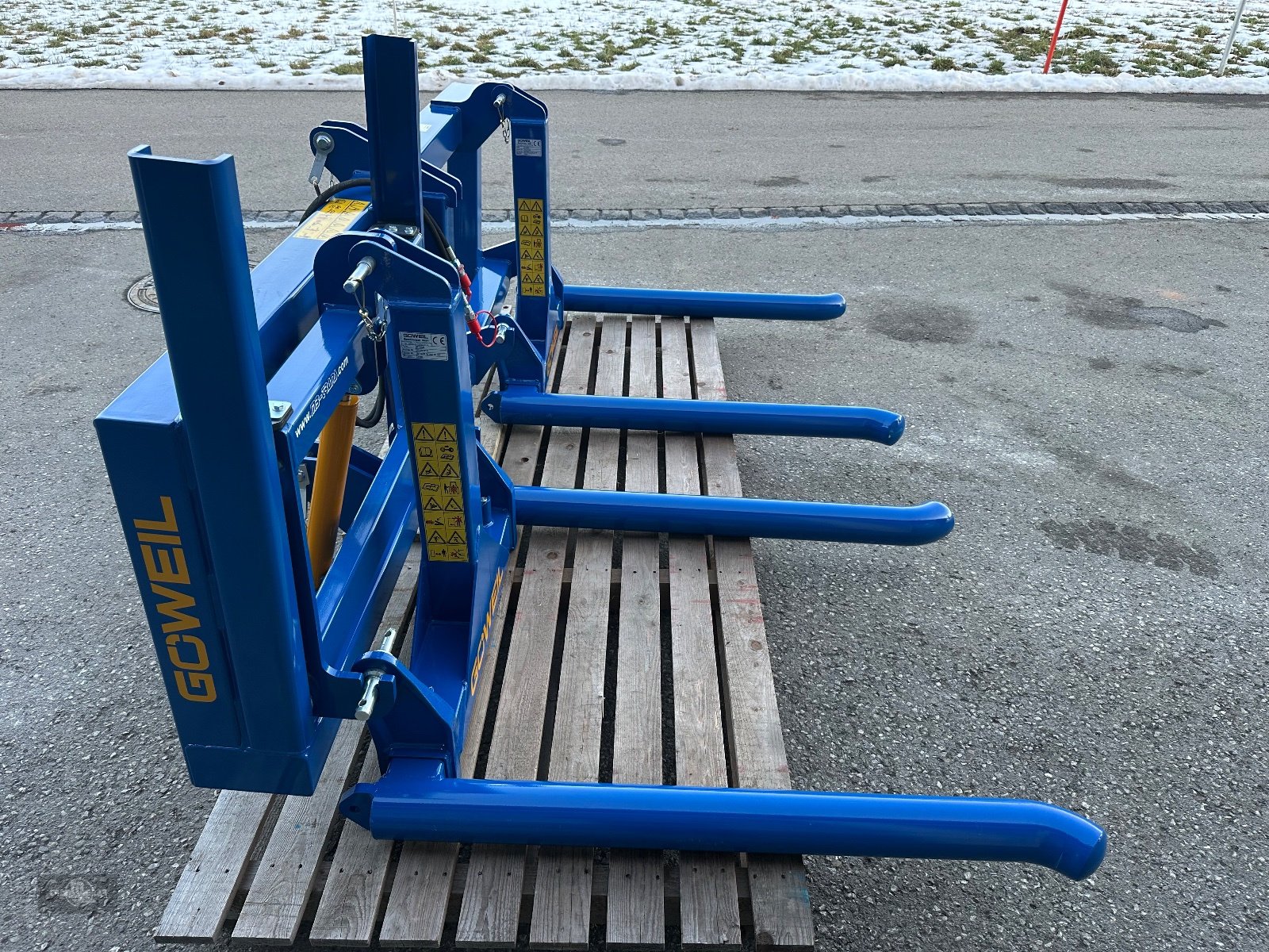 Rundballengabel от тип Göweil DTR Doppeltransportrahmen mit Einzelgabeln Ballentransportgabel, Neumaschine в Rankweil (Снимка 5)