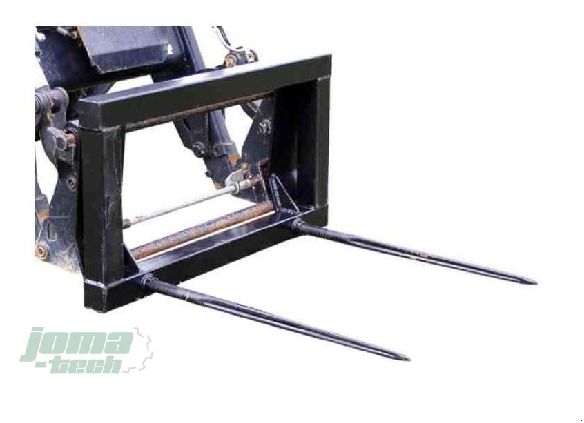 Rundballengabel des Typs Joma-Tech Ballengabel - Ballentransportgabel, Euro-Aufnahme mit 2 Zinken in 810mm oder 1100mm, Neumaschine in Willebadessen (Bild 1)