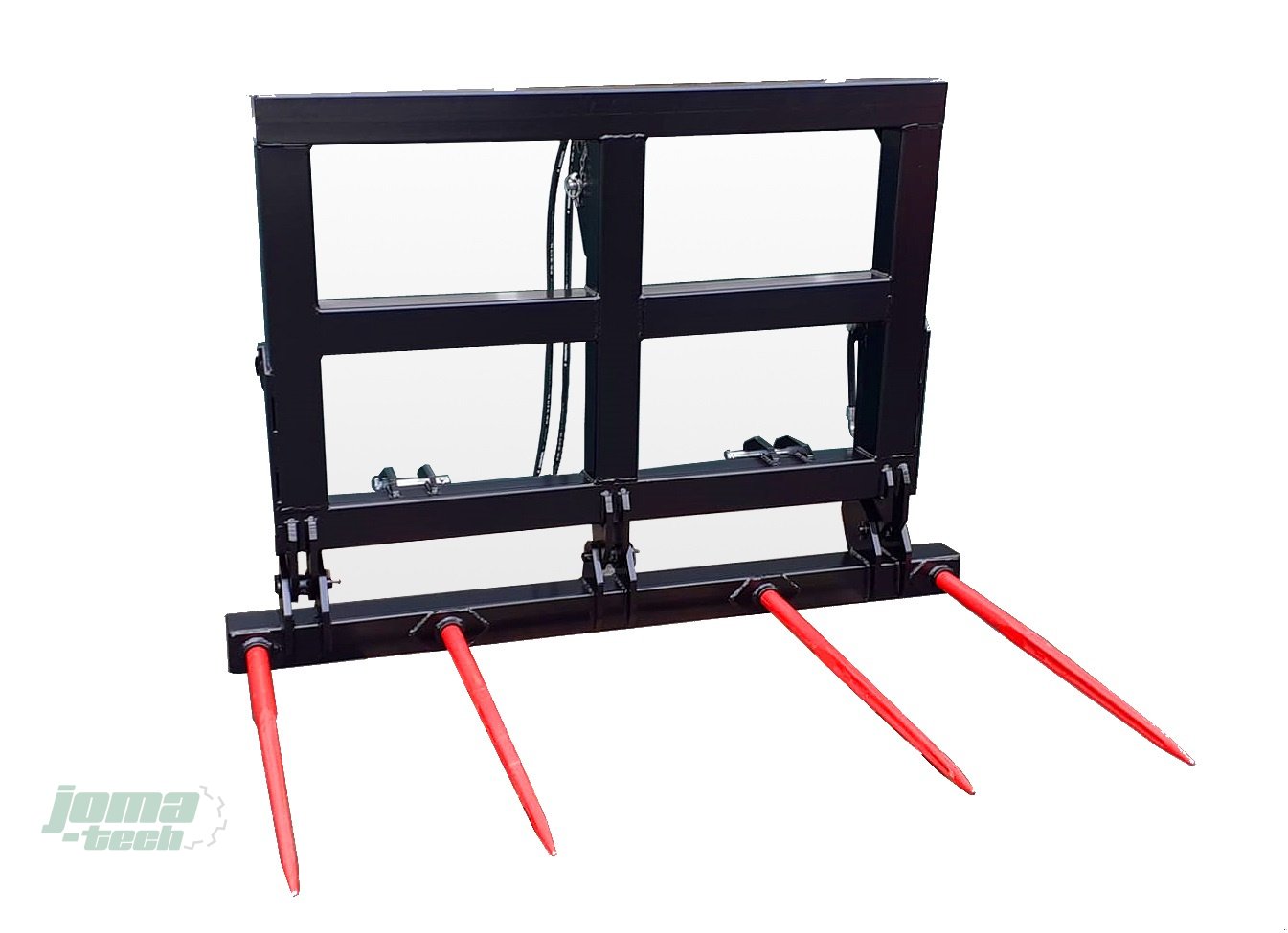 Rundballengabel tip Joma-Tech Ballengabel von Joma-Tech hydraulisch klappbar mit vier Schwerlastzinken, Lieferbar mit Euro- oder Dreipunktaufnahme, Neumaschine in Willebadessen (Poză 1)