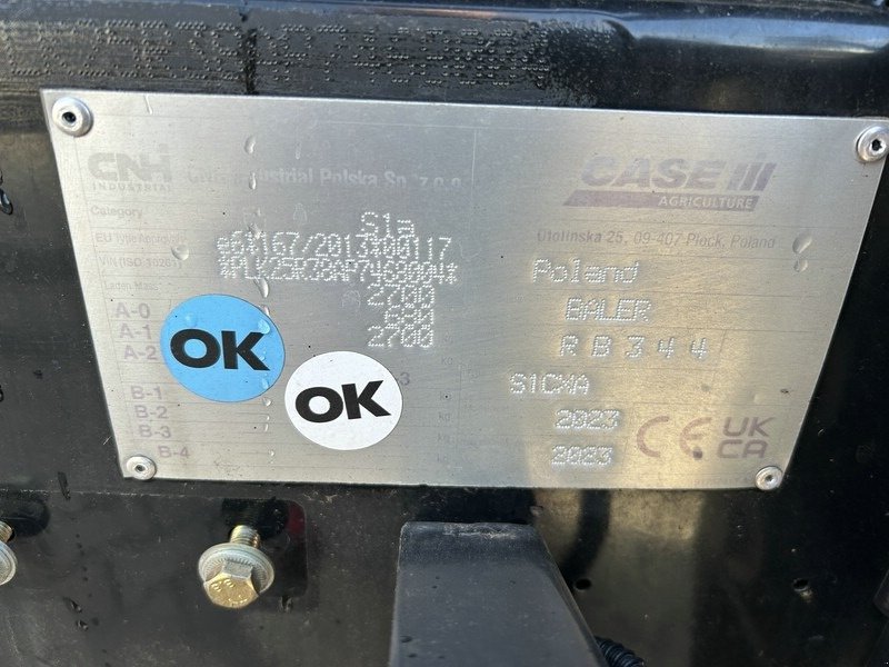 Rundballenpresse del tipo Case IH RB 344 RC, Gebrauchtmaschine en Rollwitz (Imagen 8)