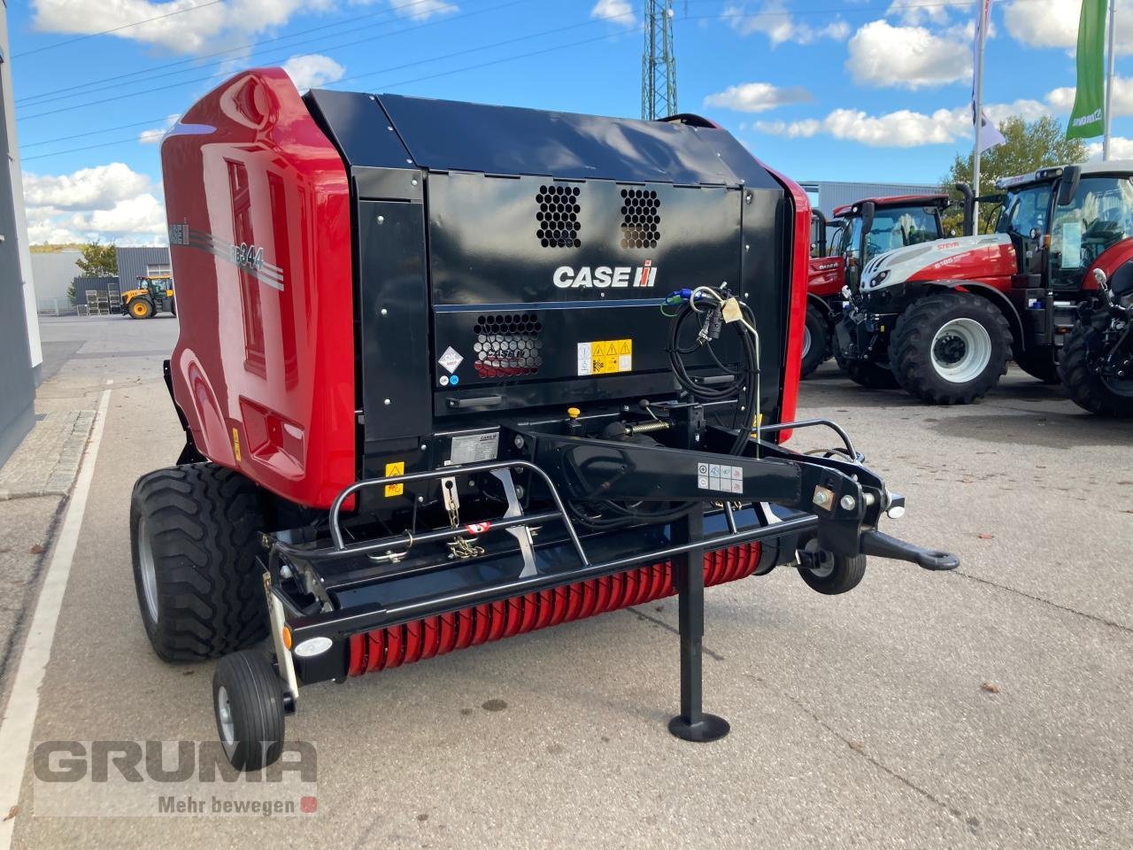 Rundballenpresse of the type Case IH RB 344 Rotor Cutter, Neumaschine in Friedberg-Derching (Picture 2)