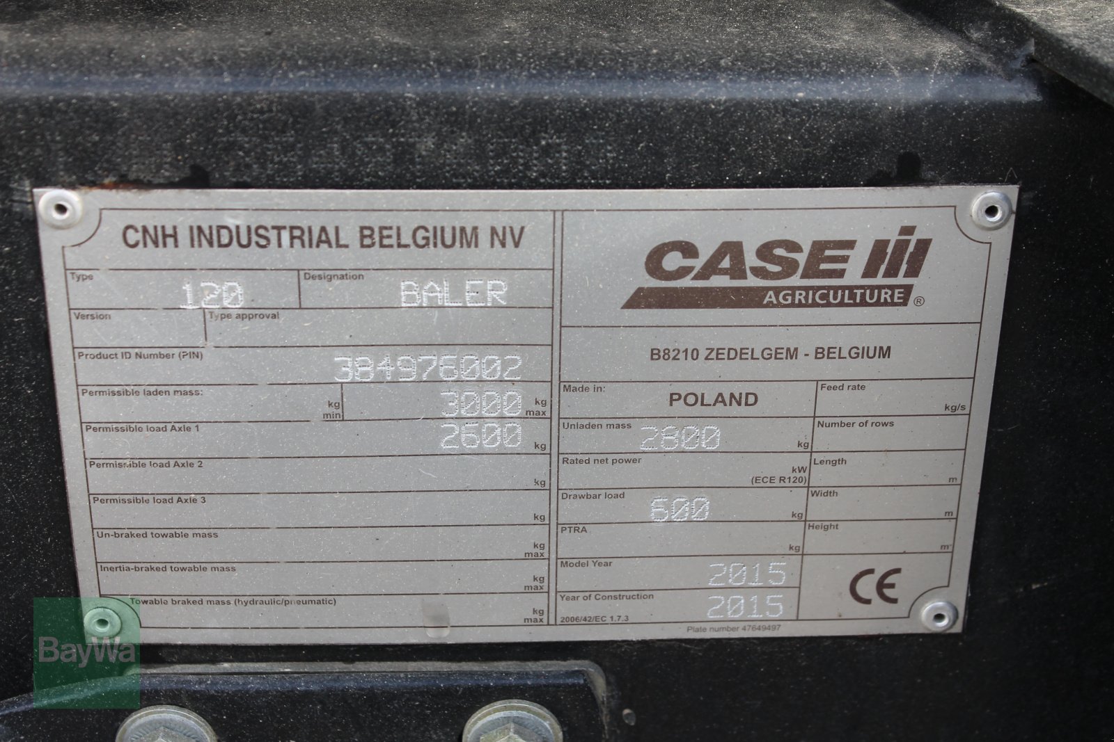Rundballenpresse des Typs Case IH RB 344, Gebrauchtmaschine in Straubing (Bild 10)