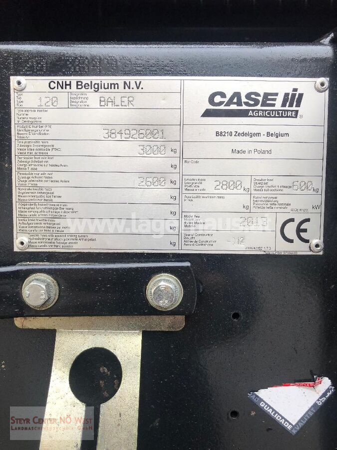 Rundballenpresse tip Case IH RB 344, Gebrauchtmaschine in Purgstall (Poză 3)